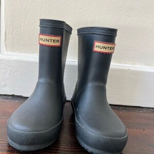 Hunter First Classic Rain Boots Navy